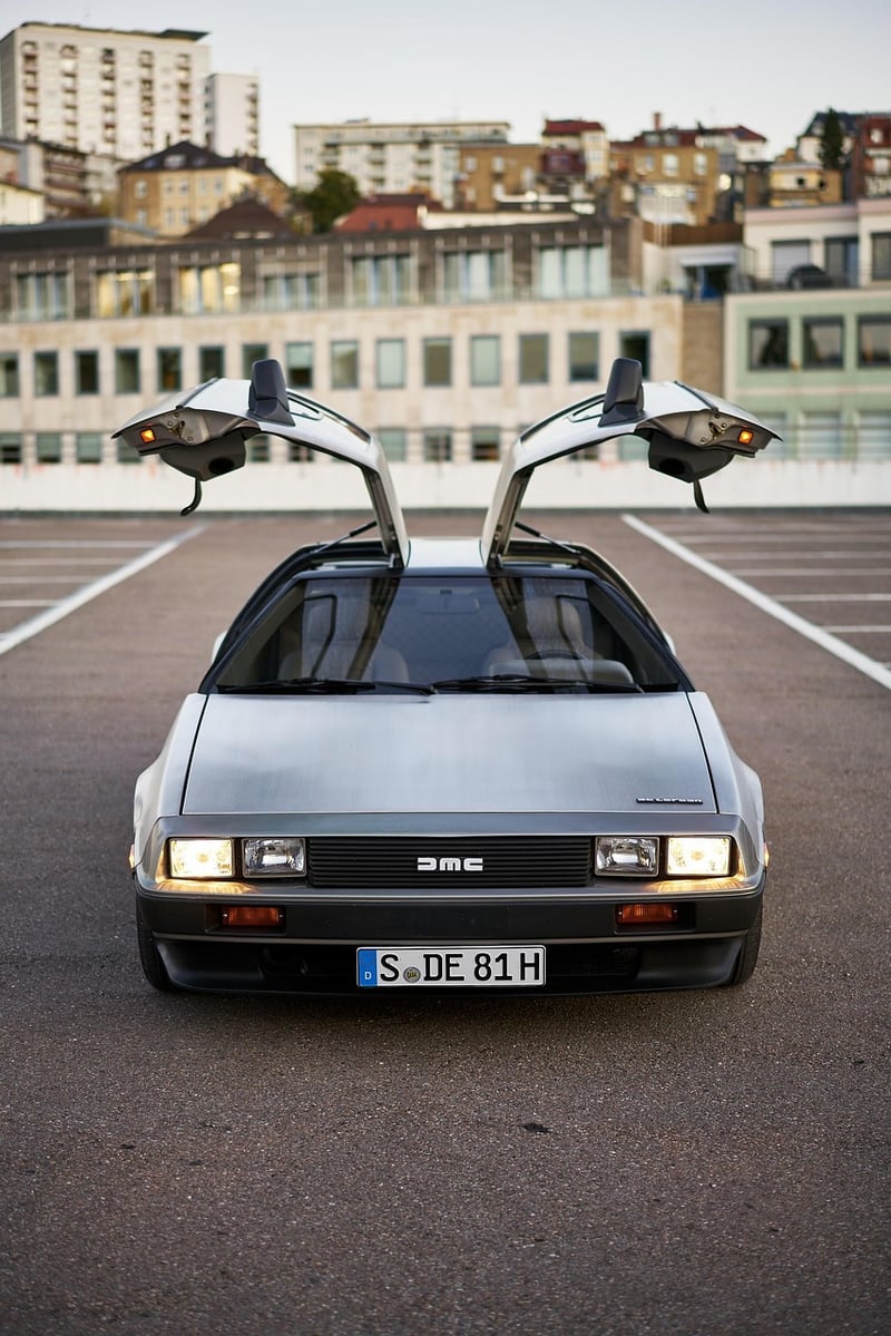 DeLorean Time Machine Image